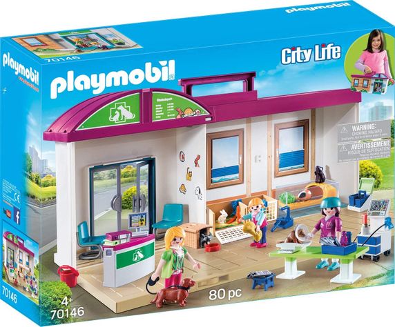 Playmobil Clinica Veterinaria 70146-0