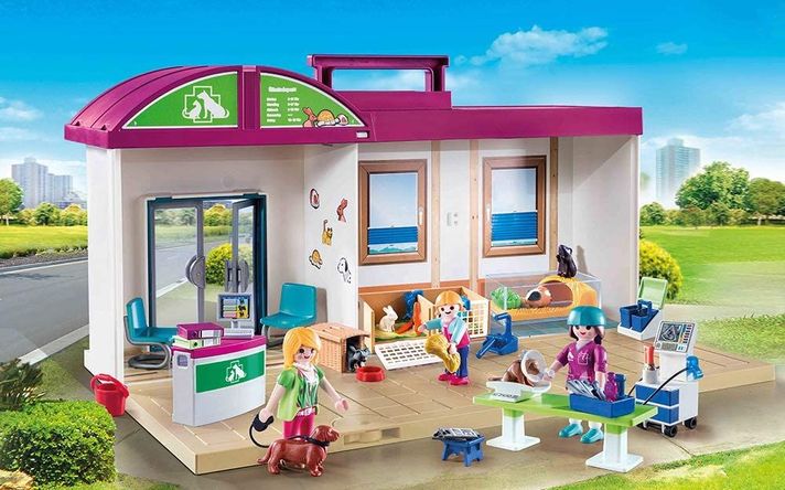 Playmobil Clinica Veterinaria 70146-1