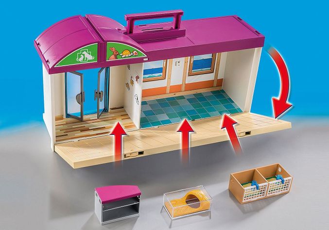 Playmobil Clinica Veterinaria 70146-4