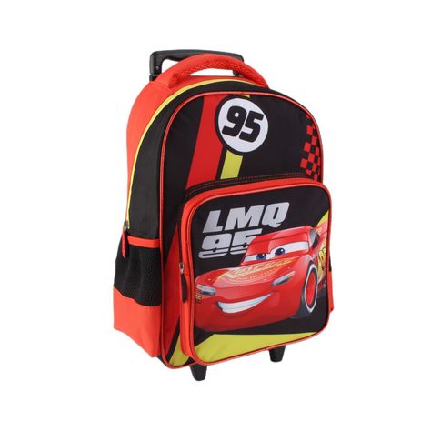 Set 3 Piezas Mochila 15" + Lonchera + Estuche Cars-1