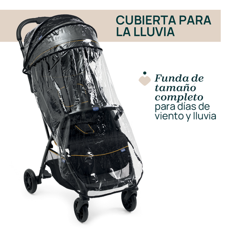 Coche Compacto Glee Uneven Black Chicco-5