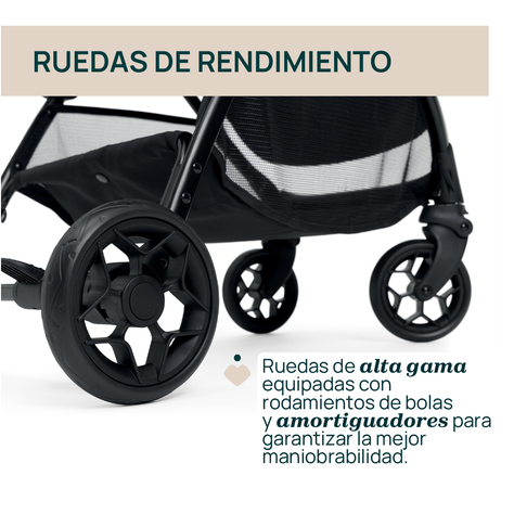 Coche Compacto Glee Uneven Black Chicco-6