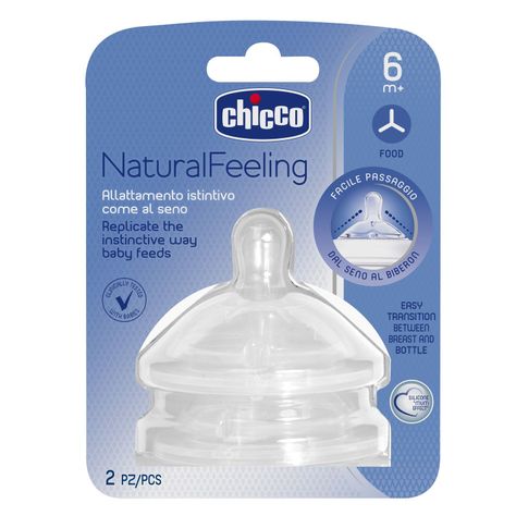 Tetina de Repuesto Comida Natural Feeling Chicco-0