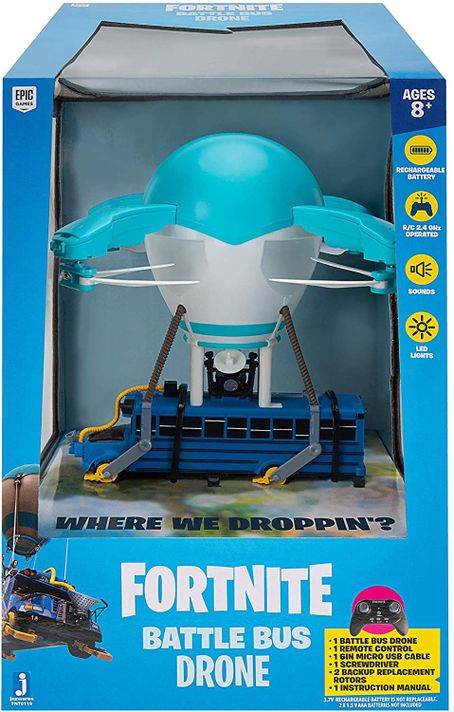 Dron Radiocontrolado Fortnite Bus De Combate-0