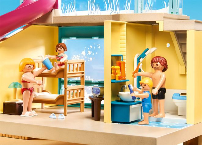 Playmobil Bungalow con piscina 70435-2