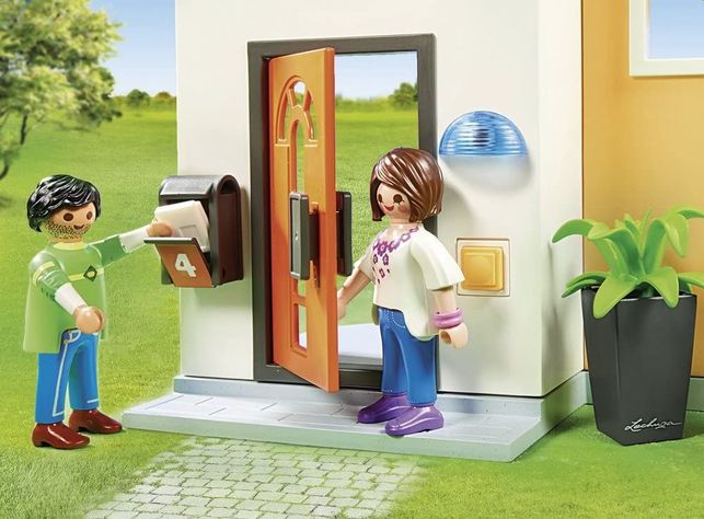 Playmobil Casa Moderna, Con Efectos De Luces Y Sonido 9266-6