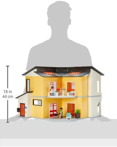 Playmobil Casa Moderna, Con Efectos De Luces Y Sonido 9266-7