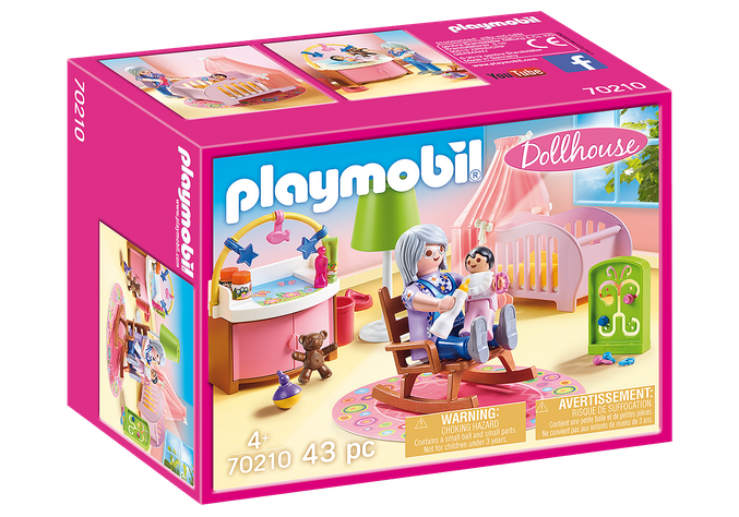 Playmobil Habitación Del Bebé 70210-1
