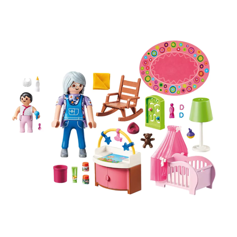 Playmobil Habitación Del Bebé 70210-3