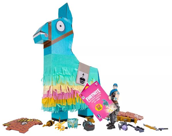 Piñata Con Sorpresa De Llama Fortnite-0