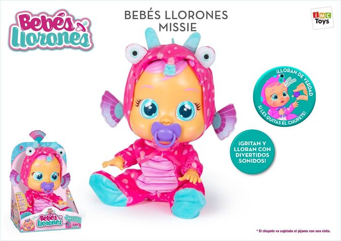 Muñeca Bebes Llorones Missie-2
