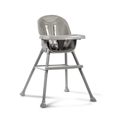 Silla de Comer para Bebes 3 en 1 Pikaboo Modelo Jazz Gris-0