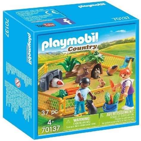 Playmobil Recinto Animales Granja 70137-0