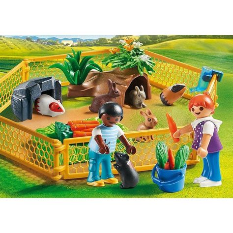 Playmobil Recinto Animales Granja 70137-1