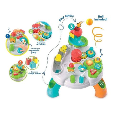 Mesa De Actividades Para Niños Clementoni Baby Park-1