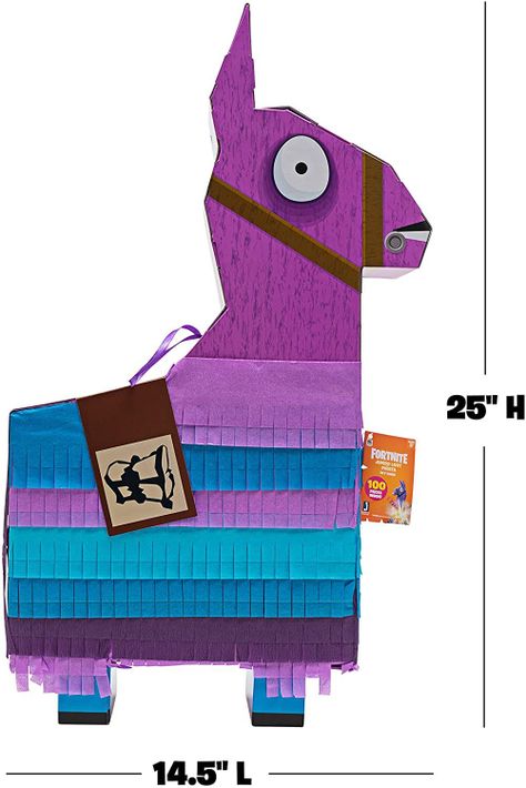 Pack  Fortnite Piñata Jumbo Llama-1