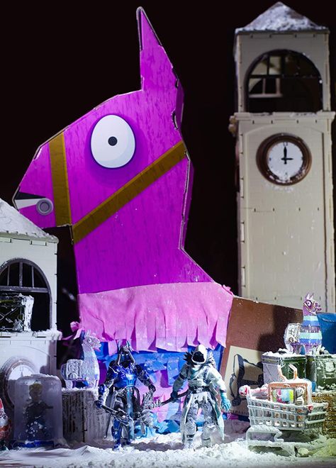 Pack  Fortnite Piñata Jumbo Llama-7