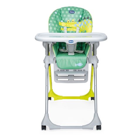 Silla de Comer Alta Polly Easy de Chicco Cocodrile-3