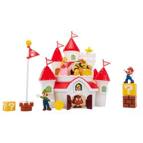 Playset Castillo del Reino Mushroom Deluxe Super Mario-0