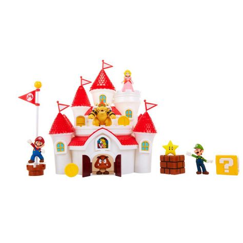Playset Castillo del Reino Mushroom Deluxe Super Mario-1