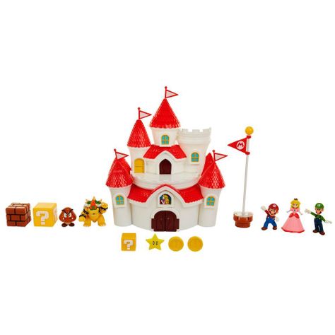 Playset Castillo del Reino Mushroom Deluxe Super Mario-2