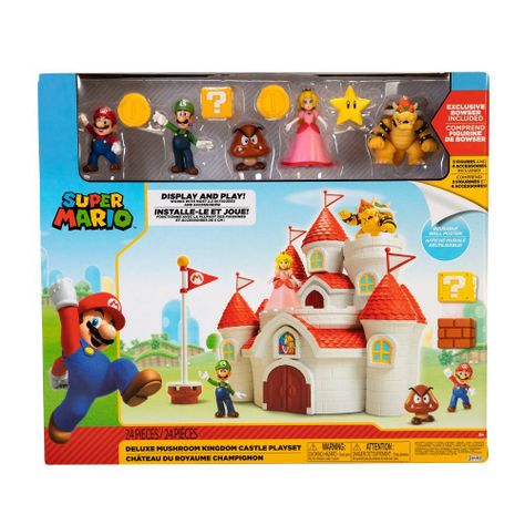 Playset Castillo del Reino Mushroom Deluxe Super Mario-4