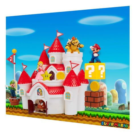Playset Castillo del Reino Mushroom Deluxe Super Mario-6