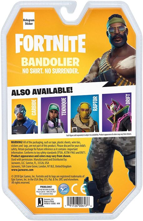 Figura Articulada Fortnite Bandolier-5
