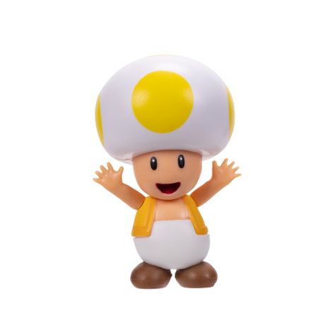 Figura de Toad Amarillo 2,5" Super Mario-2