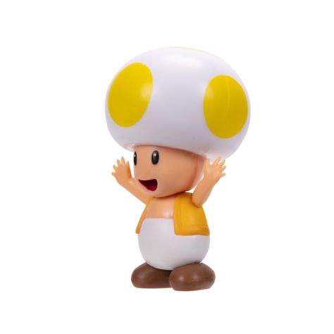 Figura de Toad Amarillo 2,5" Super Mario-3