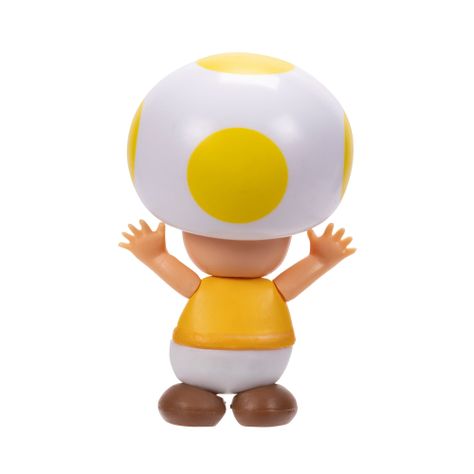 Figura de Toad Amarillo 2,5" Super Mario-5