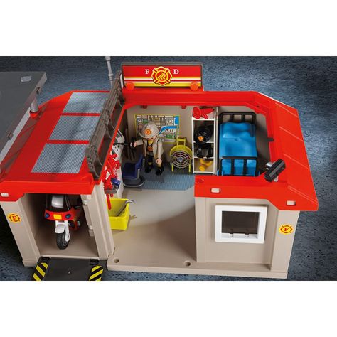 Playmobil Juego de estación de Bomberos 5663-6