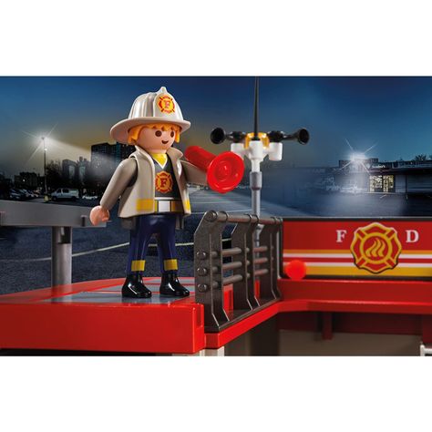 Playmobil Juego de estación de Bomberos 5663-7