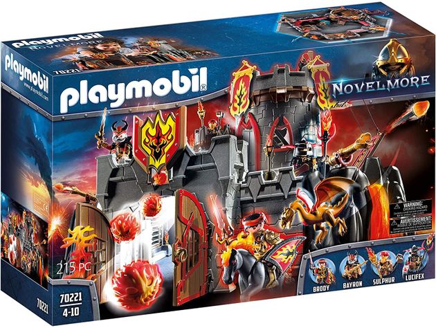Playmobil Novelmore Fortaleza De Los Bandidos Burnham 70221-0