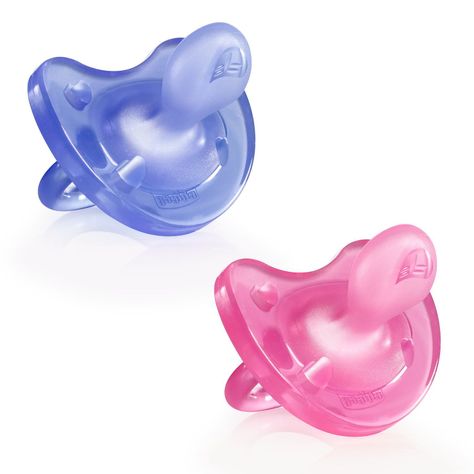 Pack de Chupetes Chicco Physio Soft 6-16m Morado - Rosa-0