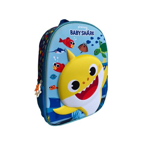 Mochila Básica Baby Shark-1