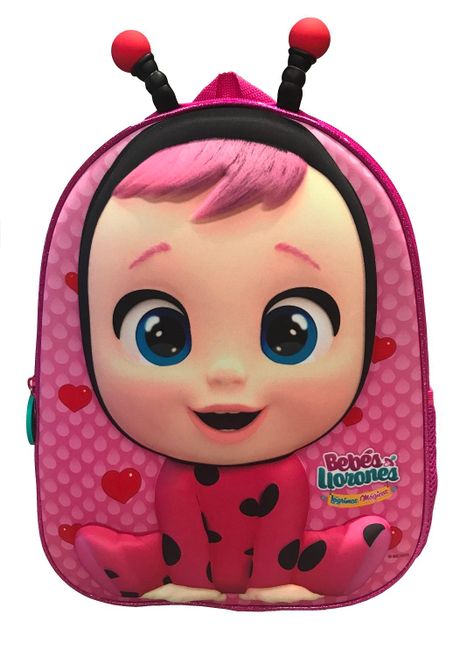 Mochila 3D Lady Con Antenas Cry Babies - Bebes Llorones-0