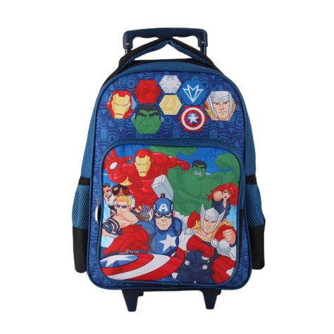 Set 3 Piezas Avenger Mochila 15 + Lonchera + Estuche-1