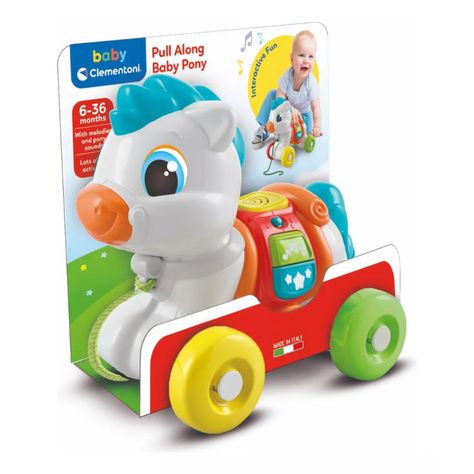 Juguete De Arrastre Baby Pony Clementoni-2