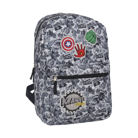 Mochila Juvenil Marvel Parches-1