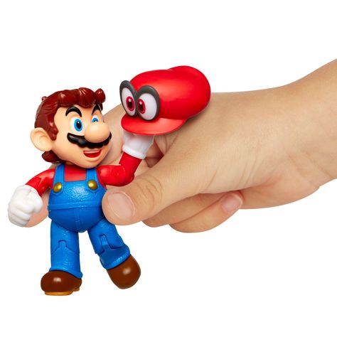 Figura de Mario Con Cappy Super Mario-3