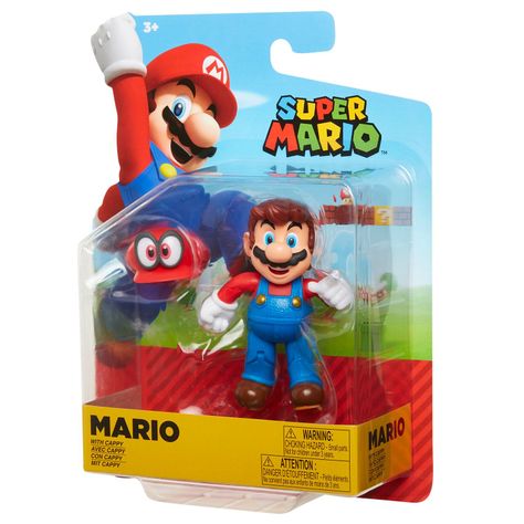 Figura de Mario Con Cappy Super Mario-4