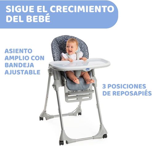 Silla de Comer Alta Polly Easy Pinguin-1