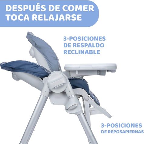 Silla de Comer Alta Polly Easy Pinguin-2