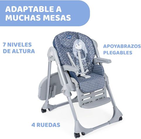 Silla de Comer Alta Polly Easy Pinguin-3