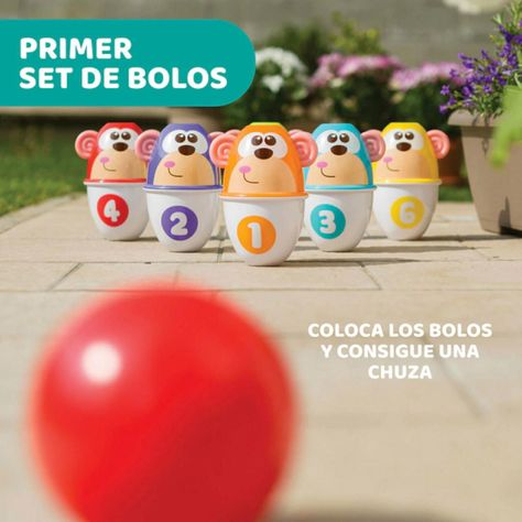 Juego de Bolos Monkey Strike de Chicco-2