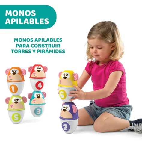 Juego de Bolos Monkey Strike de Chicco-5