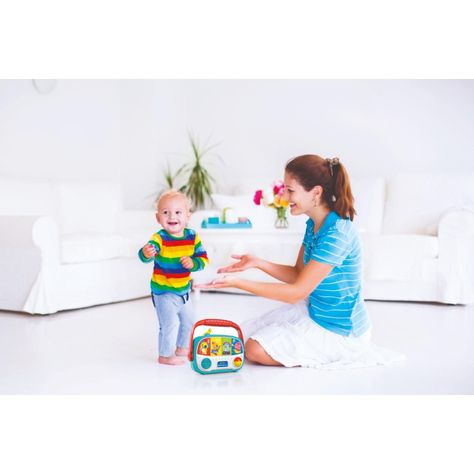Radio Para Bebes Interactivo De Clementoni-2