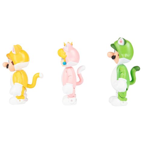 Multipack de Figuras Super Mario 3D World 4"-3