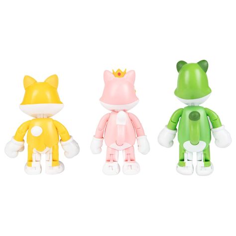Multipack de Figuras Super Mario 3D World 4"-5